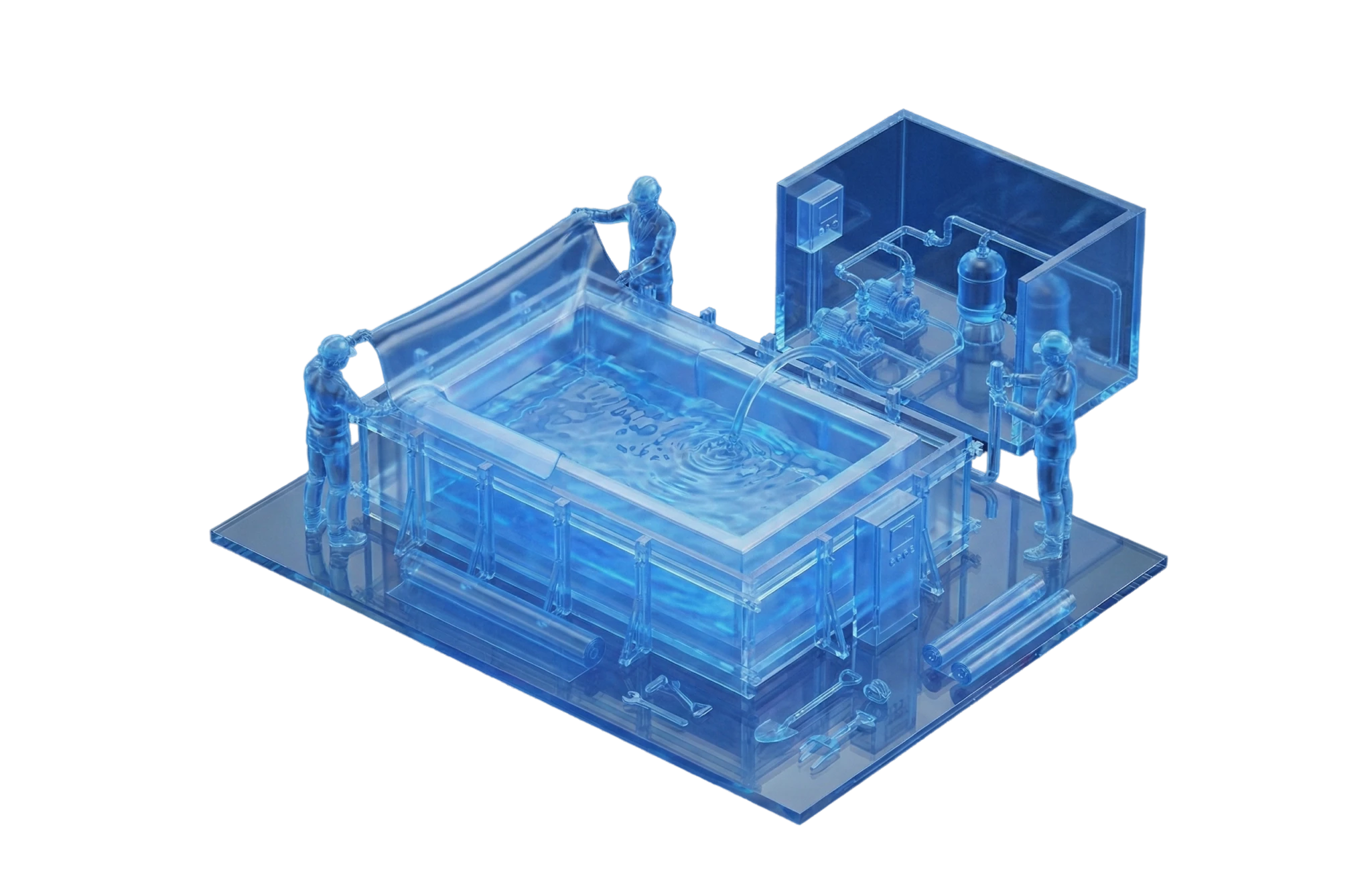 3. L'Habillage & Mise en Eau